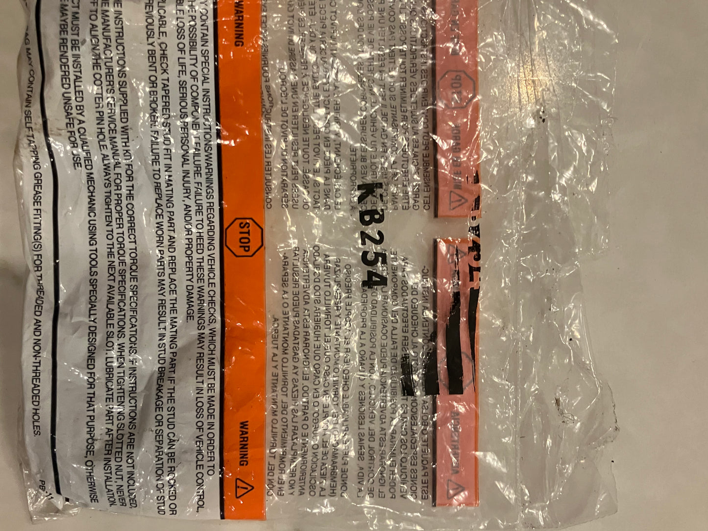 1967 Ford Mustang/Fairlane (65/66) lower control arms (roller) NOS MOOG K8121 MADE IN USA